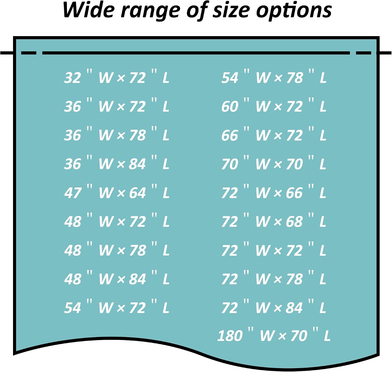 Mrs Awesome 32x72 Stall Size Shower Curtain Liner Clear