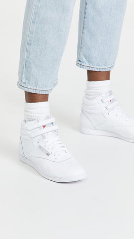 Reebok Women's Freestyle Hi High Top Sneakers for Women