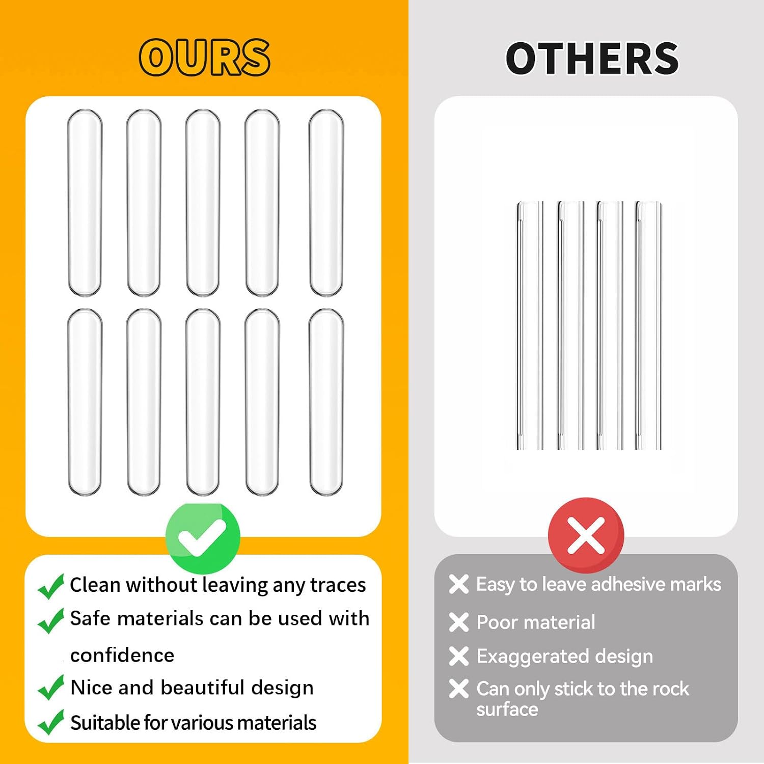 10pcs,Wall Bumpers,Door Stoppers,Furniture Bumper,Silencing Pads