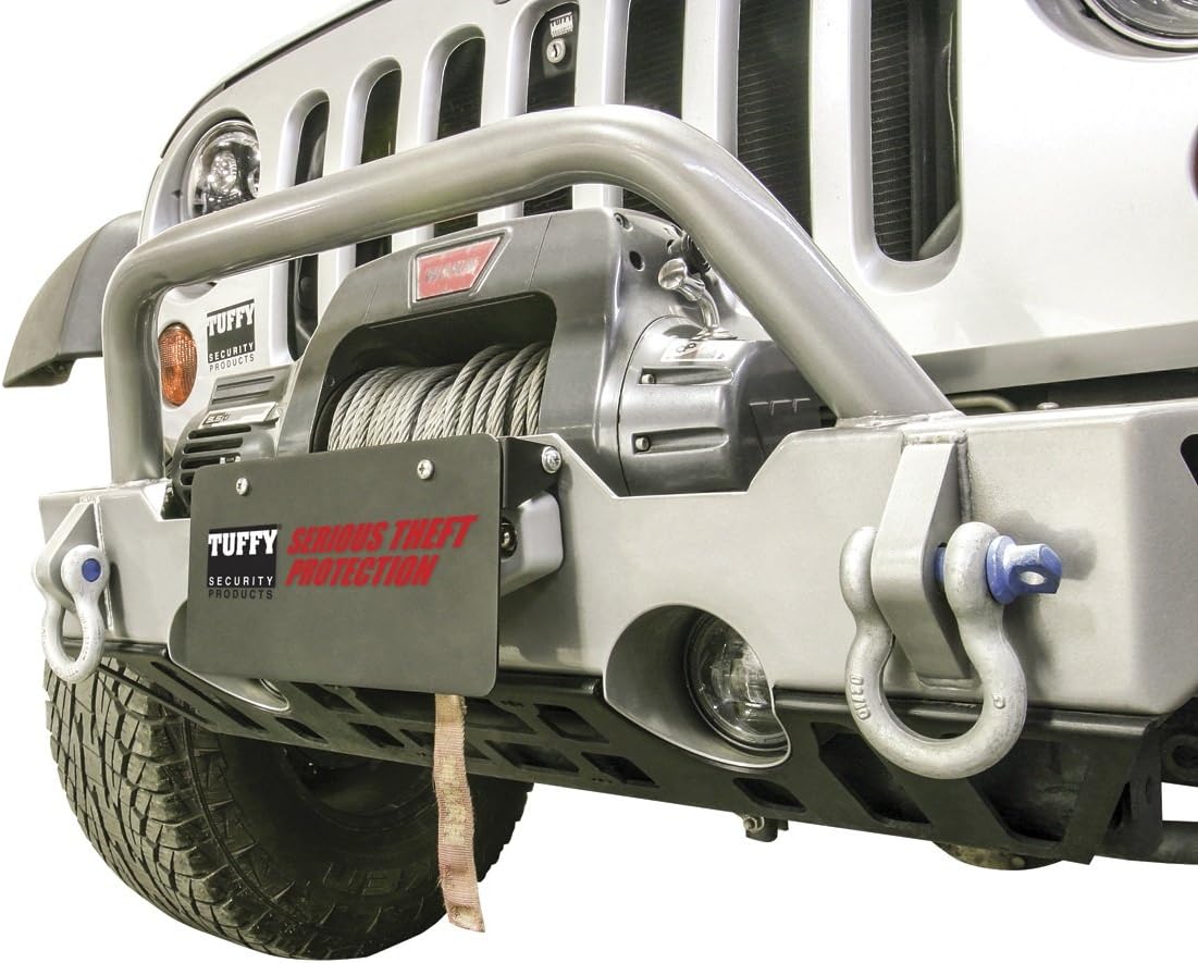 Tuffy Security Products License Plate Holder 333-01 Universal Fit