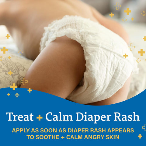 A+D Treat & Heal Zinc Oxide 10% Diaper Rash Cream, 16 oz Jar