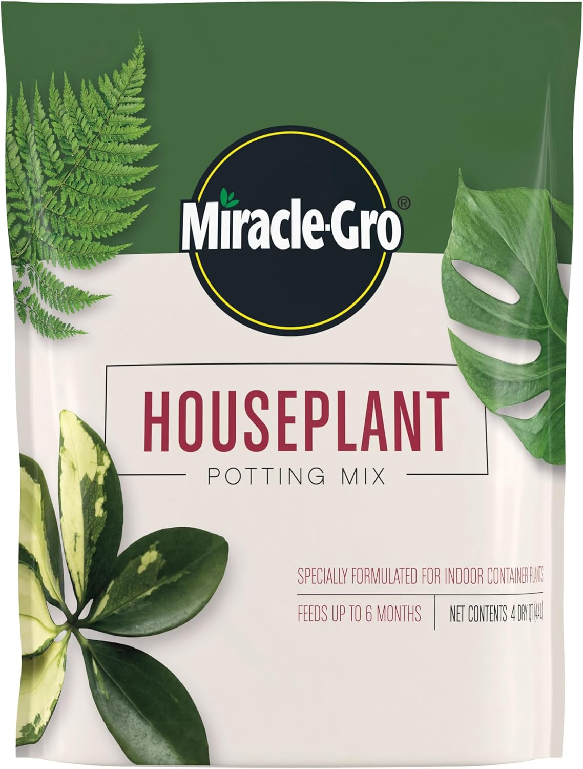 Miracle-Gro Houseplant Potting Mix, 4 qt.