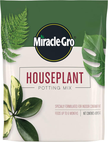 Miracle-Gro Houseplant Potting Mix, 4 qt.