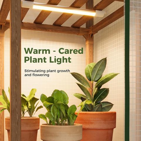 Bamworld Mini Greenhouse with Grow Light Plant Stand for Mutiple Pots Outdoor 3-Tier Portable Greenhouses with Durable PE Cover for Seedling Ideal Gardening Gifts for Women Men