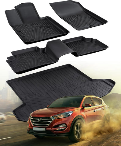 for 2022-2025 2026 Hyundai Tucson Floor Mats (Gas Models Only)