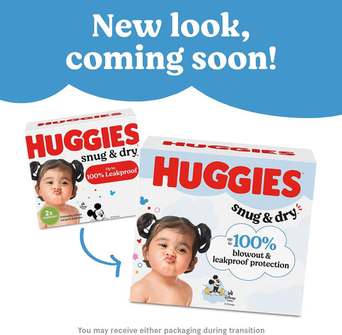 Huggies Snug & Dry Baby Diapers, Size 6, 19 Count