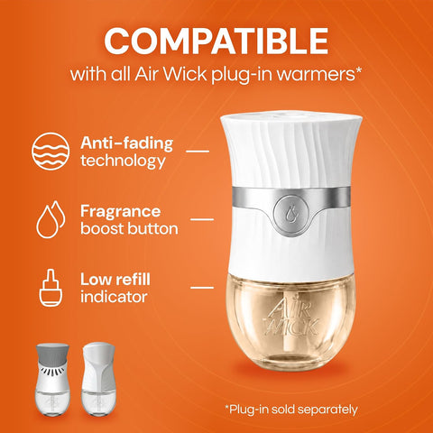 Air Wick Plug-In Scented Oil Refills, Hawaii with Essential Oils, 10 Count