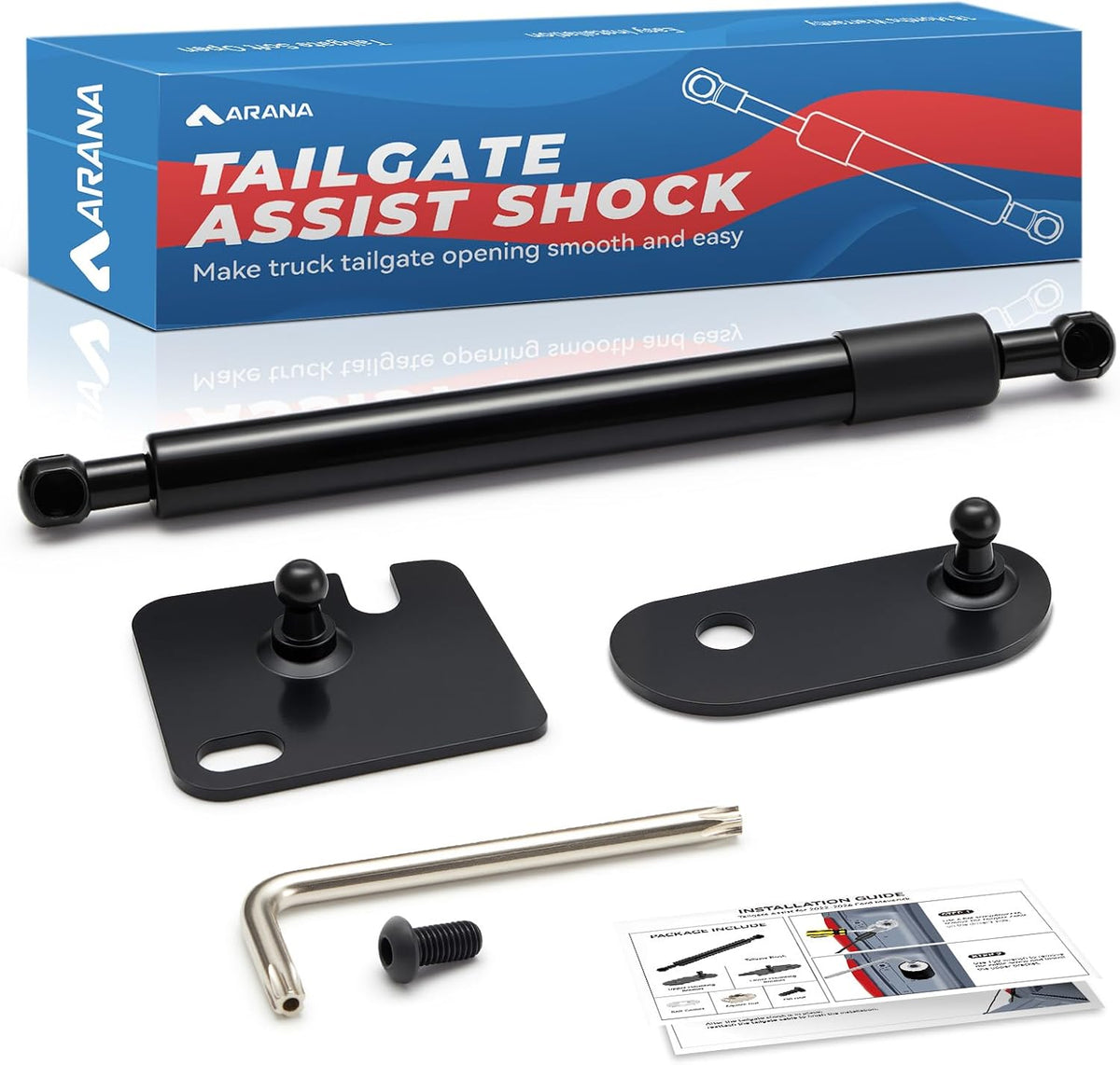ARANA Tailgate Assist Shock Soft Open for F250 F350 Super Duty 2017-2026