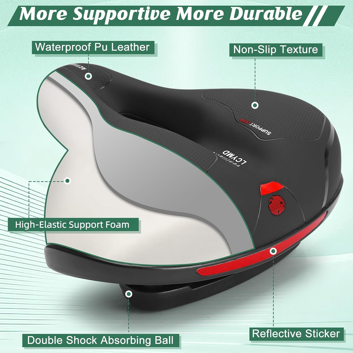 Bike Seat Saddle for Men Women Comfortable Replacement