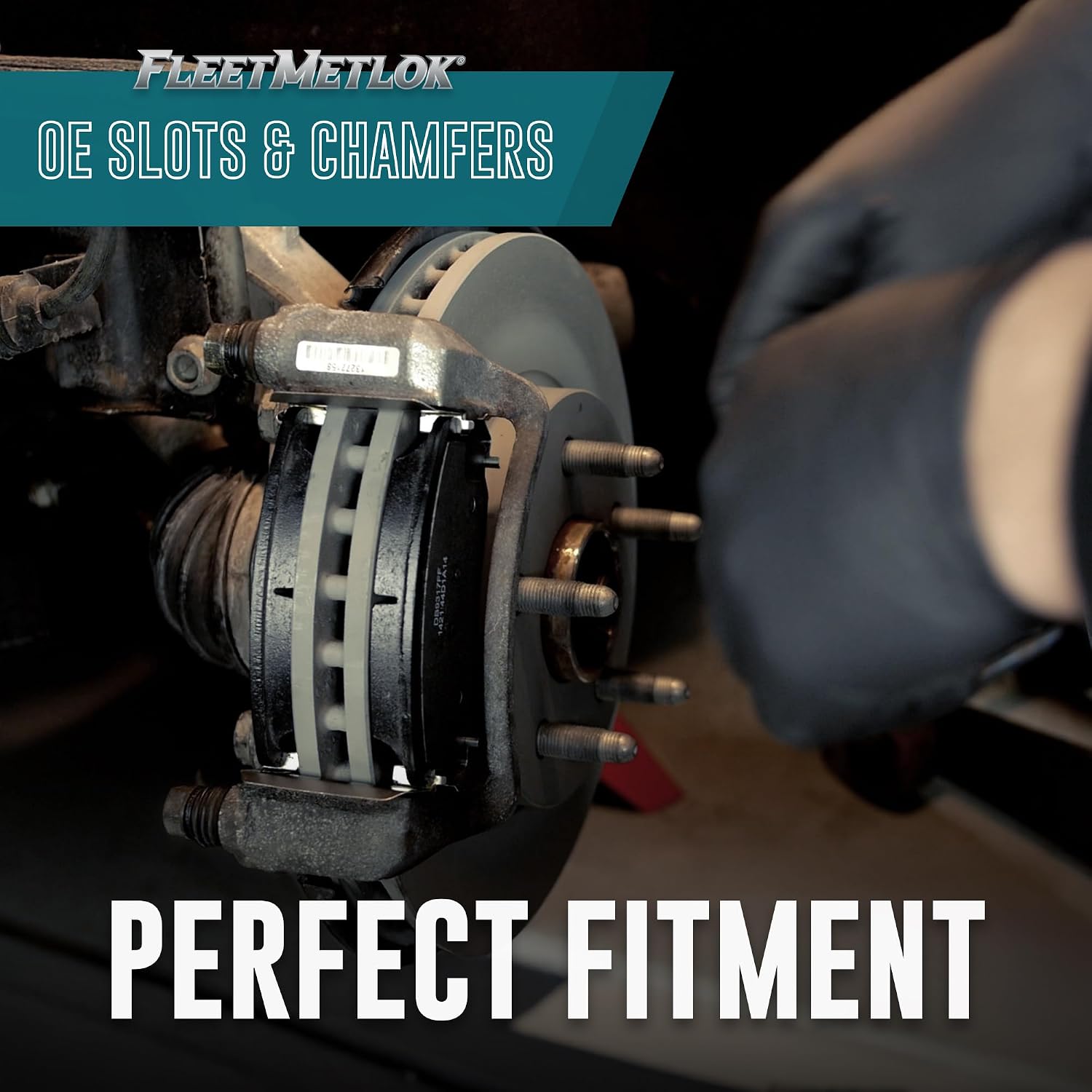 Bendix Fleet Metlok MKD1066FM Semi-Metallic Brake Pads for Bounder,Anniversary Ed,Classic,Flair,LXE,Fortis,Southwind,F-53 Motorhome Chassis,F-59 Commercial Stripped,F-450,F-550,LCF,FR3,GT3,GT5,GT7
