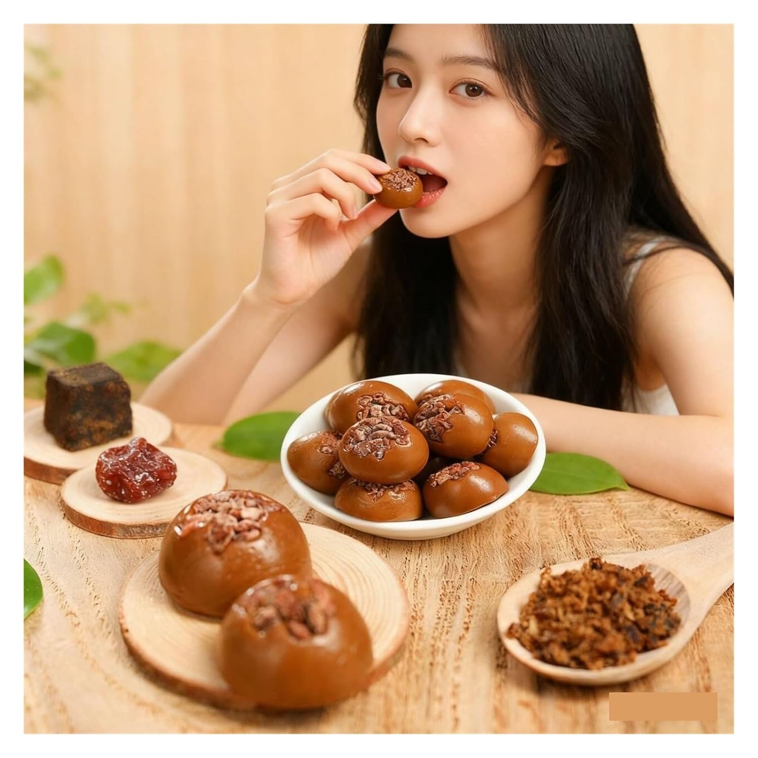 Black Sugar Plum Candy 468g Sweet Sour Snack For Office Tea Break & Leisure Time(1bag)