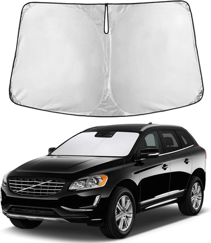EcoNour Windshield Sunshade Compatible for Volvo XC60 2010-2015 2016 2017