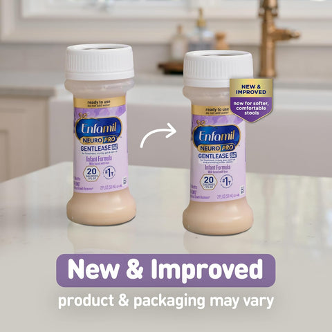 Enfamil NeuroPro Gentlease Ready-to-Feed Baby Formula, 2 Fl Oz, 24 CT