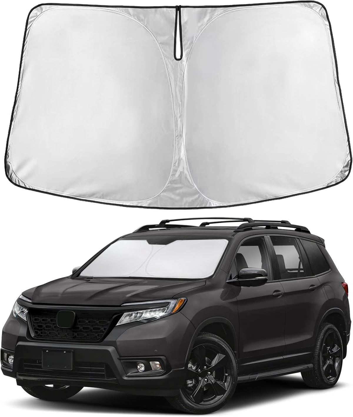 EcoNour Windshield Sunshade Compatible for Honda Passport 2019-2025 2026