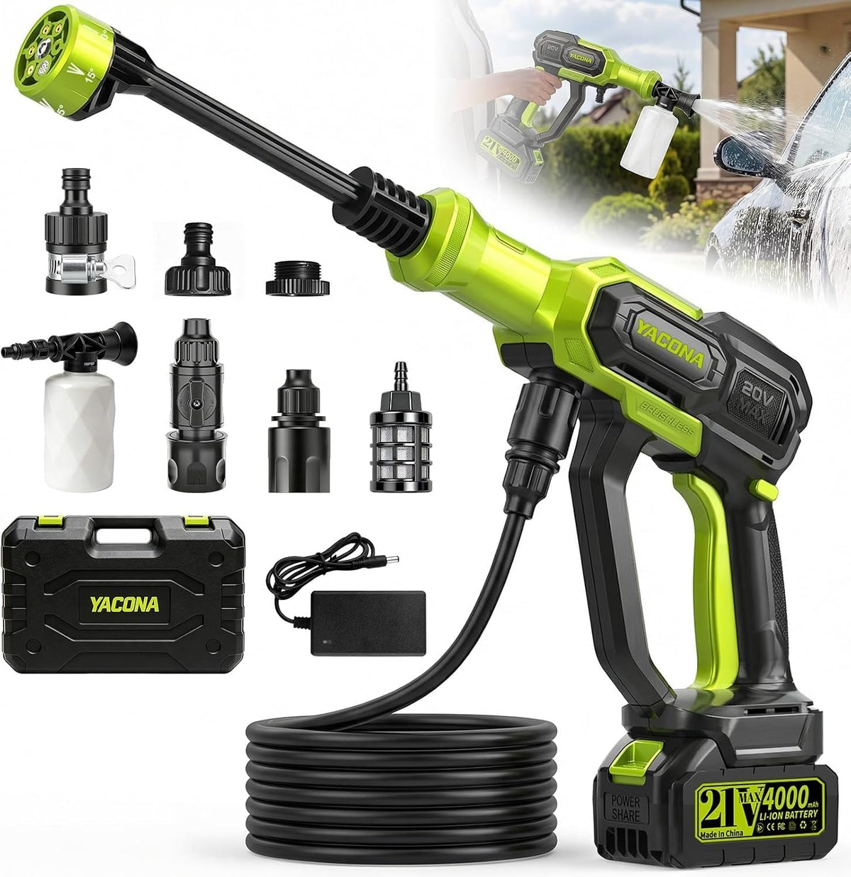 Cordless Portable Washer, Handheld Washer Battery Operated