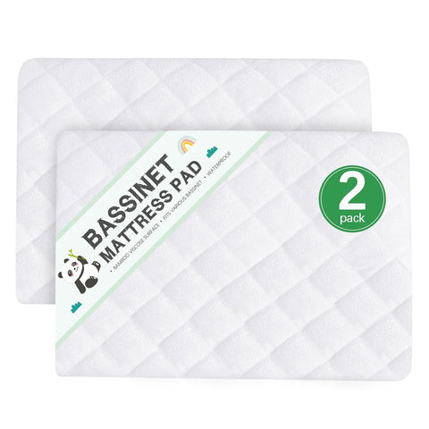 Waterproof Bassinet Mattress Protector, Fit for 19x27 Graco My View 4 in 1