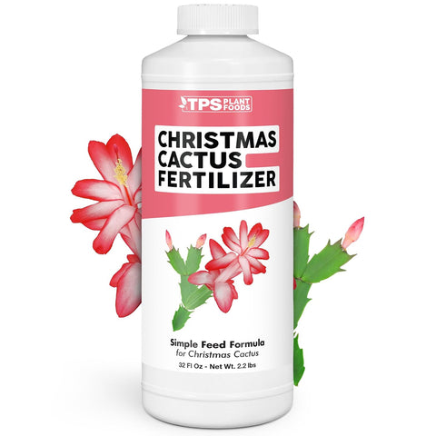 Christmas Cactus Fertilizer - Liquid Plant Food for More Blooms, 32 oz