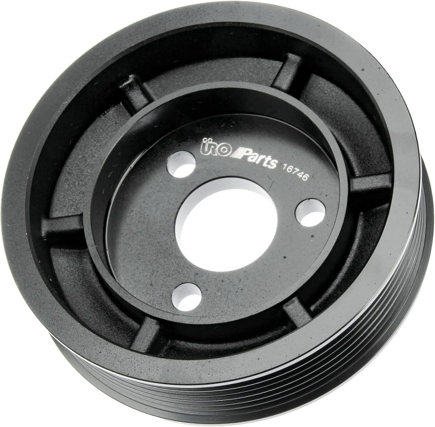 URO Parts 32427553955PRM Power Steering Pump Pulley, Aluminum vs Plastic OEM