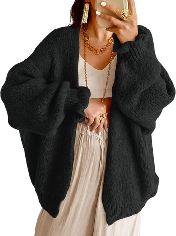 Saodimallsu Womens Oversized Cardigan Sweaters Fall Chunky Long Cardigans