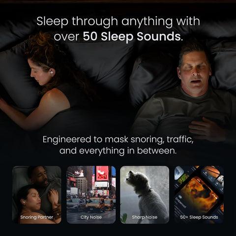Ozlo Sleepbuds® 2 - Sleep Earbuds, Snoring & Noise Masking Headphones