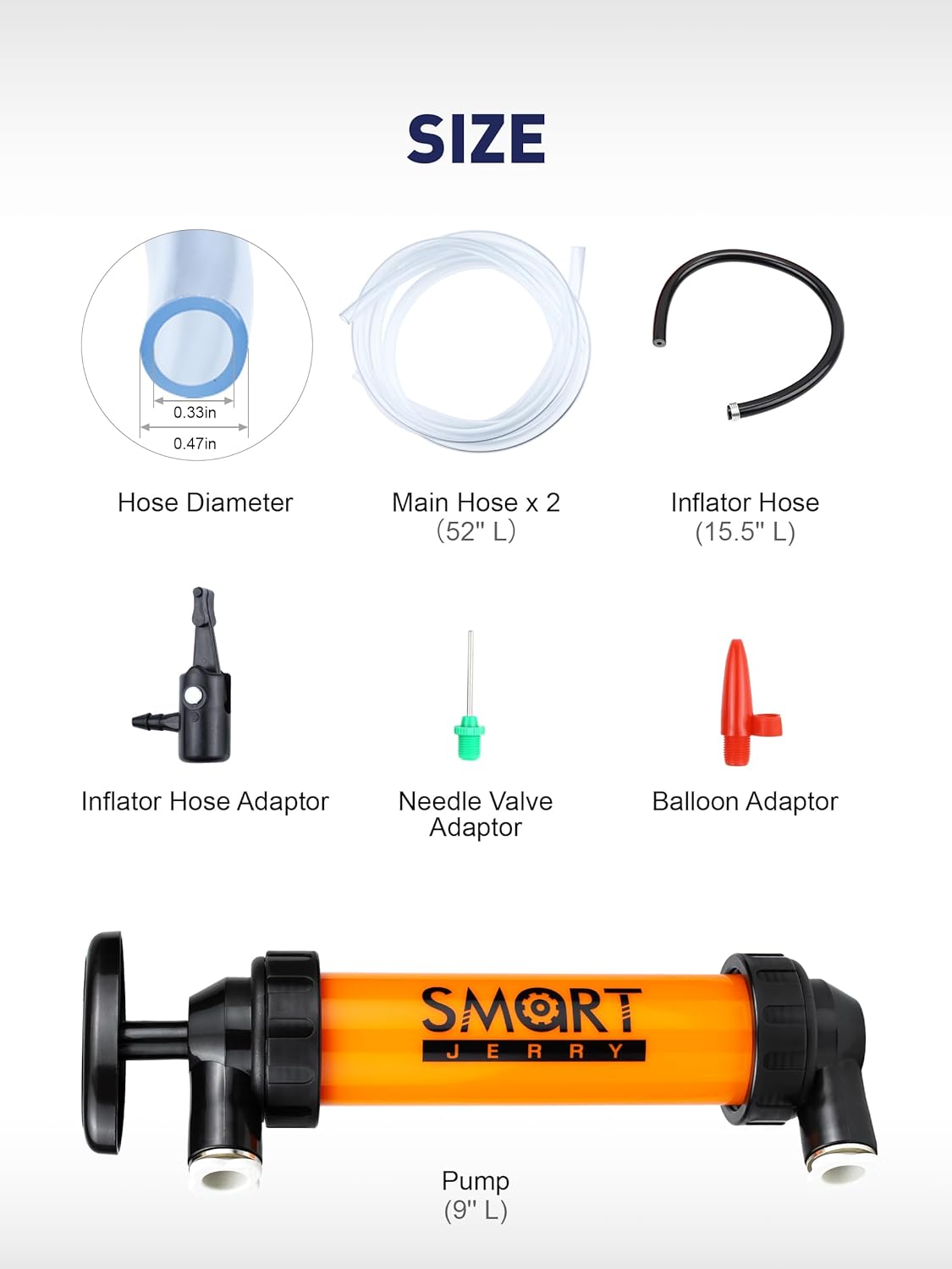 Cordless Fuel Transfer Pump, Hand Siphon Pump for Gasoline, 3 GPM Hign Flow