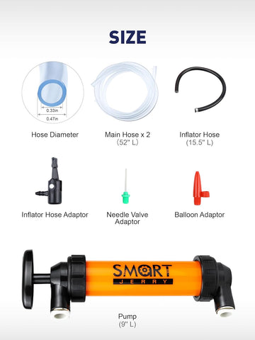 Cordless Fuel Transfer Pump, Hand Siphon Pump for Gasoline, 3 GPM Hign Flow