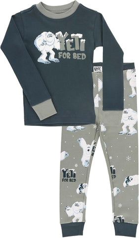 Lazy One Warm Long-Sleeve PJ Sets for Girls and Boys