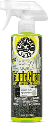 Chemical Guys, Citrus Fabric & Carpet Cleaner, Ready-to-Use Spray, 16 oz