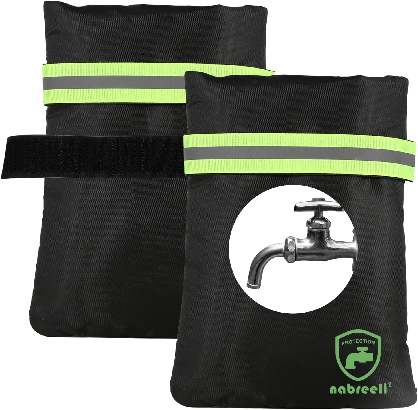 2 Pack Outdoor Faucet Covers for Winter Freeze Protection