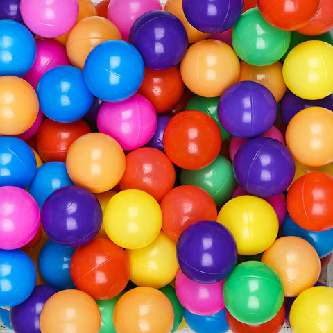 Hovenlay Ball Pit Balls, Plastic Toy Balls for Babies, Toddlers and Kids