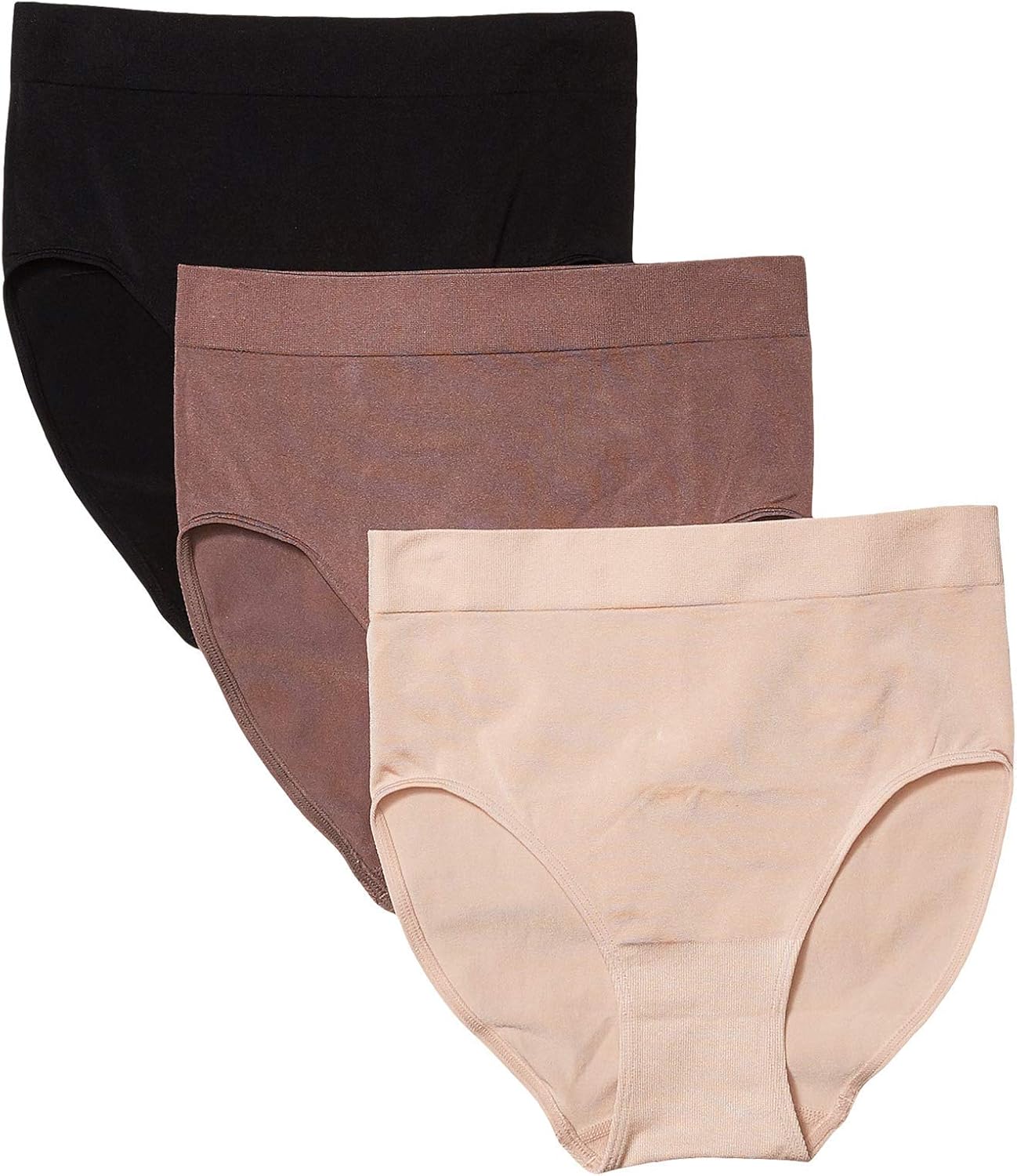 Wacoal Women's B-Smooth 3 Pre-Pack Brief Pant