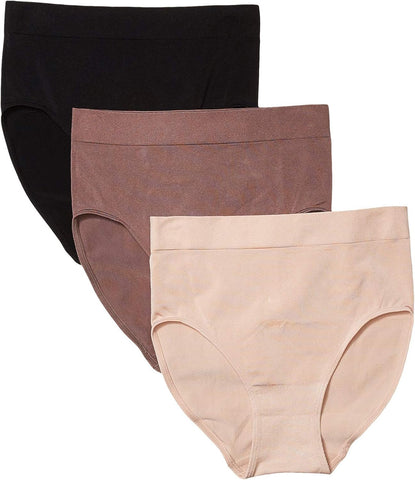 Wacoal Women's B-Smooth 3 Pre-Pack Brief Pant