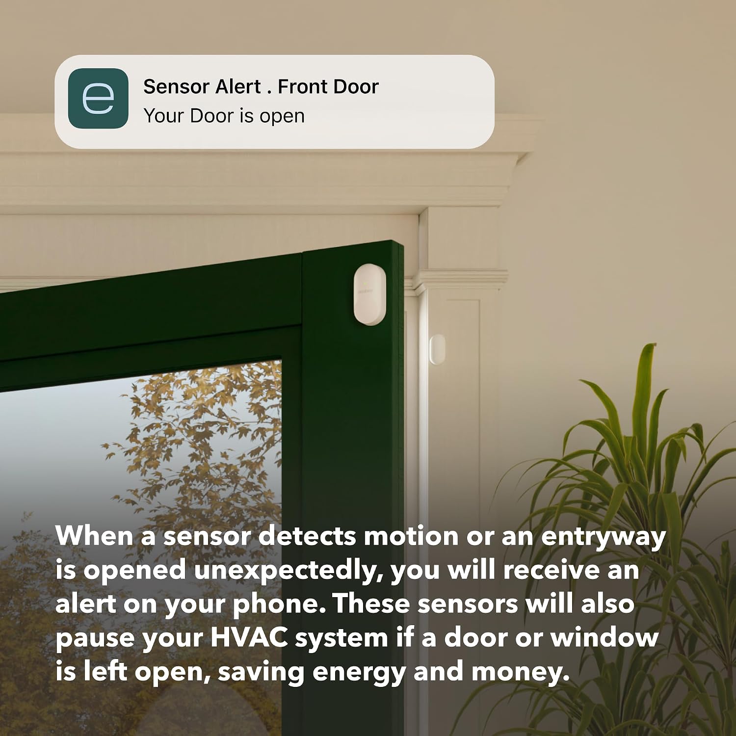 ecobee Comfort & Security Bundle 1-Year Smart Security Plus Subscription