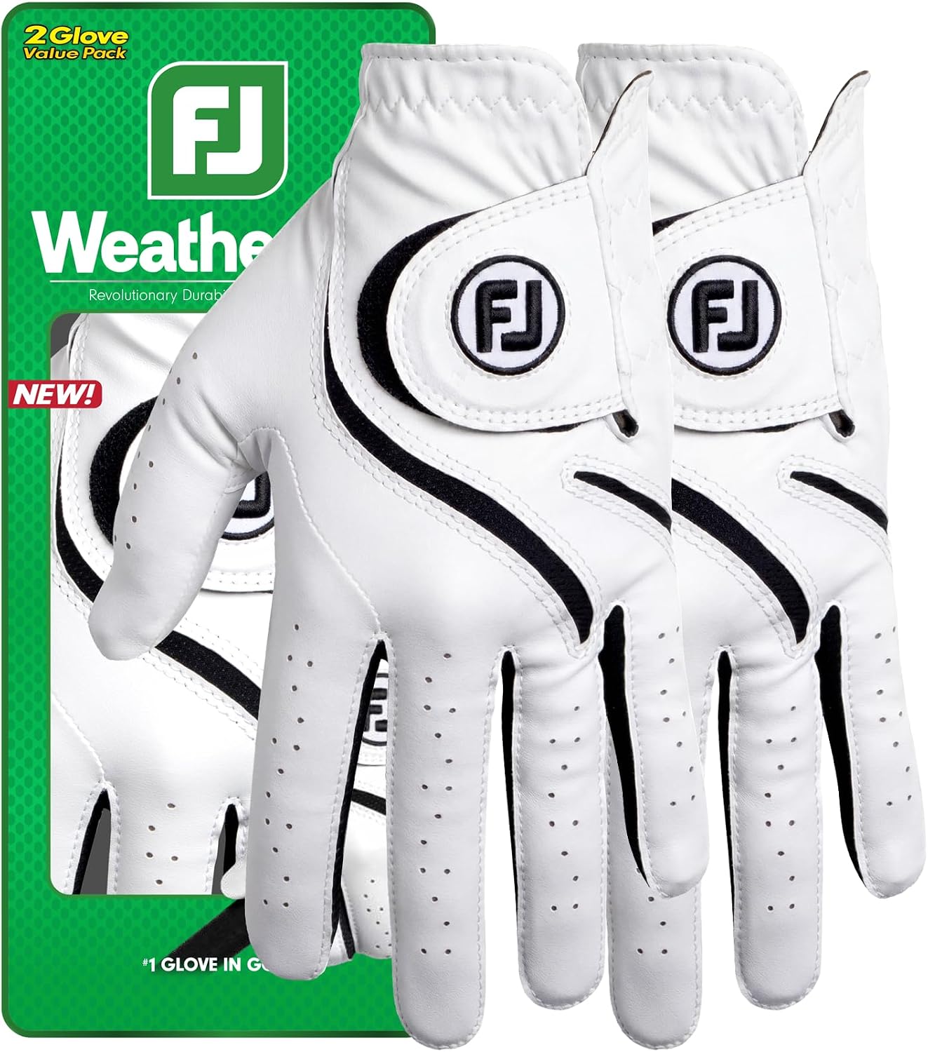 FootJoy Men's WeatherSof 2-Pack Golf Glove