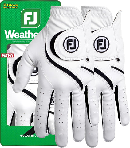 FootJoy Men's WeatherSof 2-Pack Golf Glove