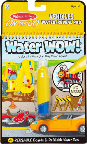 Melissa & Doug, Pen Water Wow Vehicles
