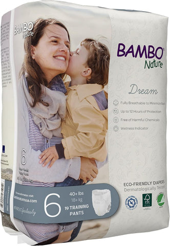 Bambo Nature Premium Training Pants (SIZES 4 TO 6 AVAILABLE), Size 6, 57 Count