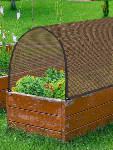 80% Garden Shade Cloth Sun Shade Fabric – UV Resistant Durable Sunblock Netting for Plants, Outdoor Patio, and Greenhouse Coverage