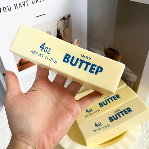 Butter Slow Rising Squishy，Squishy Toy,Dumpling Stress Balls,Fidget Toy