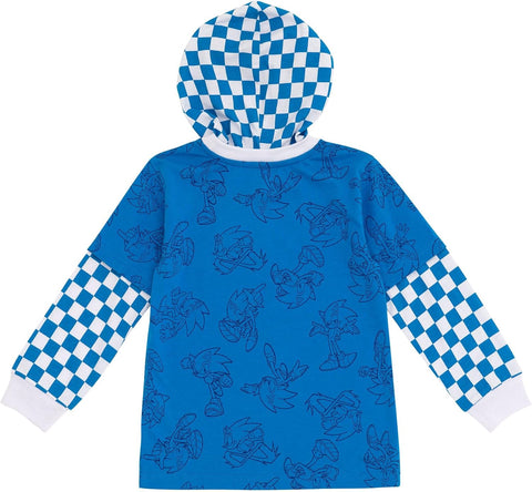 SEGA Sonic the Hedgehog Hangdown T-Shirt Little Kid to Big Kid