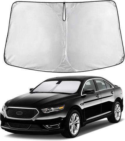 EcoNour Windshield Sunshade Compatible for Ford Taurus 2013-2017 2018 2019