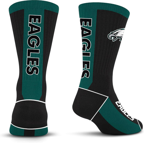 For Bare Feet NFL Unisex Kids Nfl Mvp Crew Sock Youth