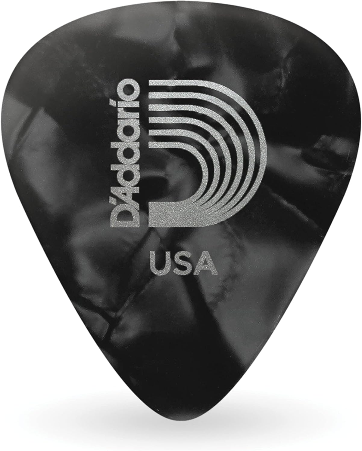 D'Addario Celluloid Guitar Picks - Guitar Accessories - Guitar Picks for Acoustic Guitar, Electric Guitar, Bass Guitar - Natural Feel, Warm Tone - Red, Extra Heavy 1.25mm Heavy, 25-pack