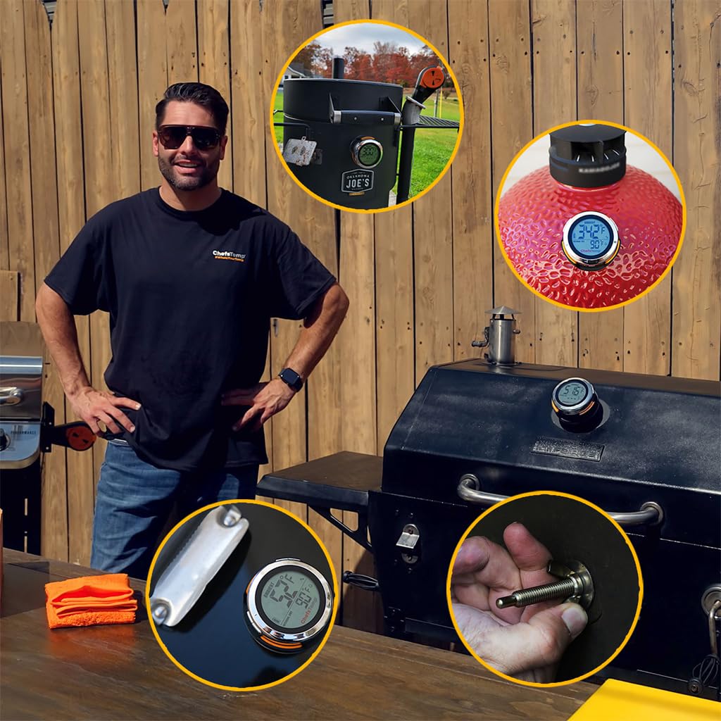 ProTemp S1 Patented Smart Grill Gauge Thermometer Hub Wi-Fi and Bluetooth