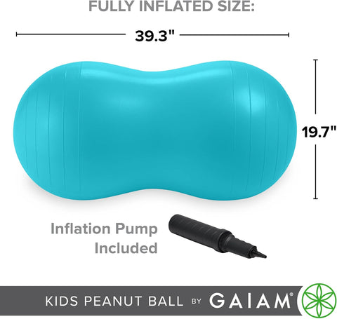Gaiam Kids Peanut Ball Chair, Flexible Seating for Classroom