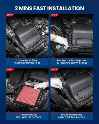 KAX CA10228 Premium Engine Air Filter for Jeep Liberty, Dodge Nitro