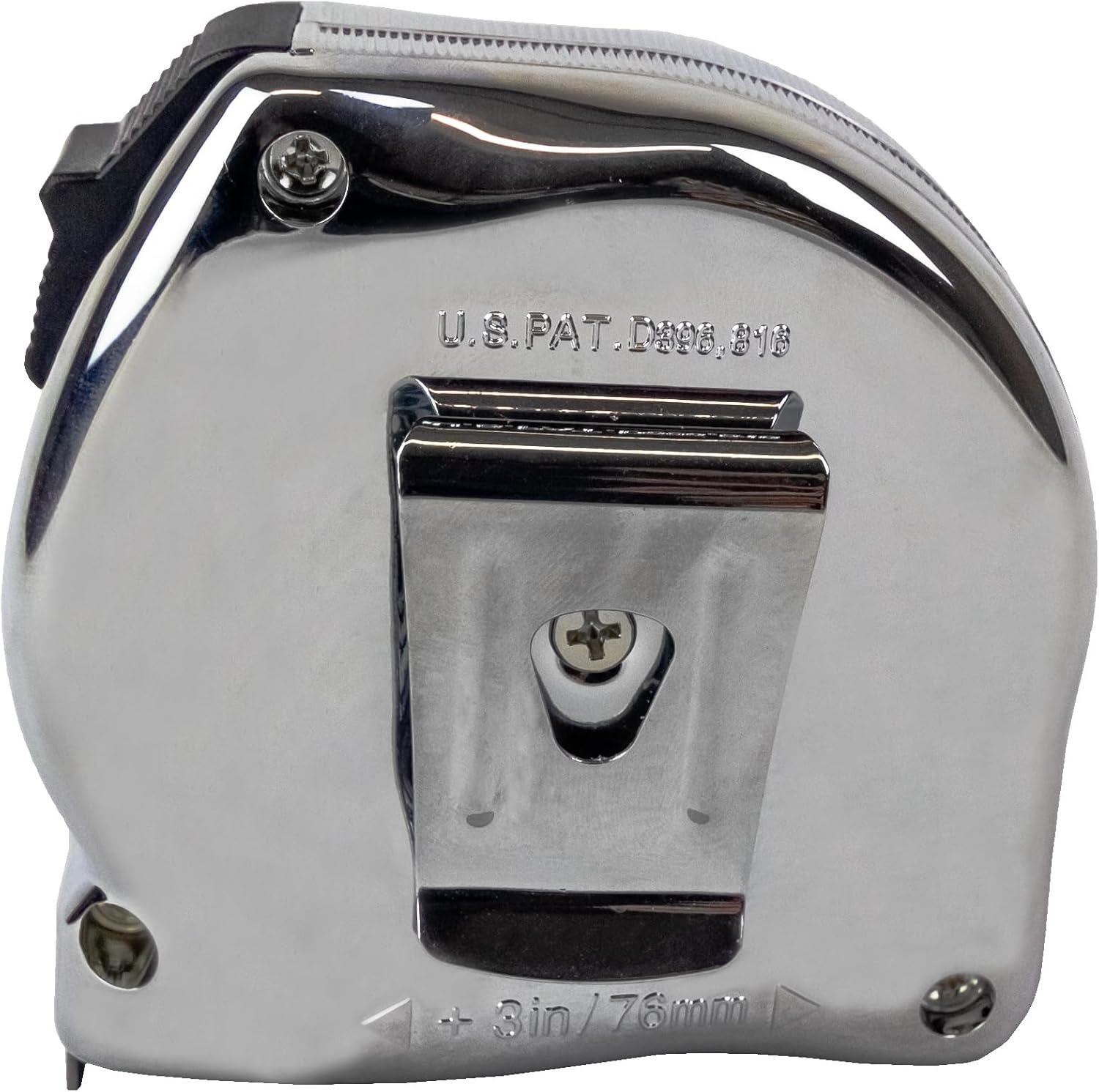 Komelon 425IEHV High-Visibility Professional Tape Measure Bother Inch and Engineer Scale Printed 25-Feet by 1-Inch, Chrome