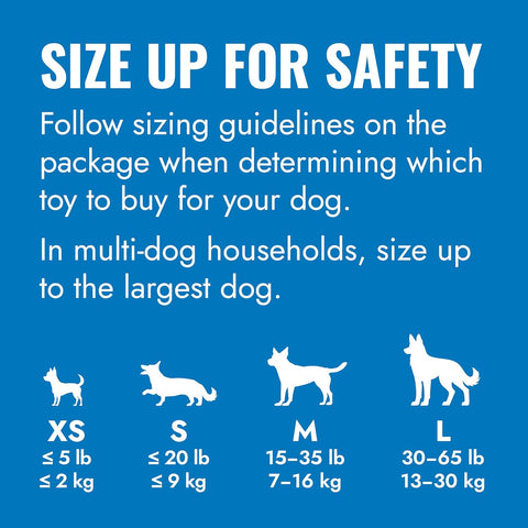 KONG Puppy, Natural Rubber Teething Chew Toy, for XS Puppies, Blue