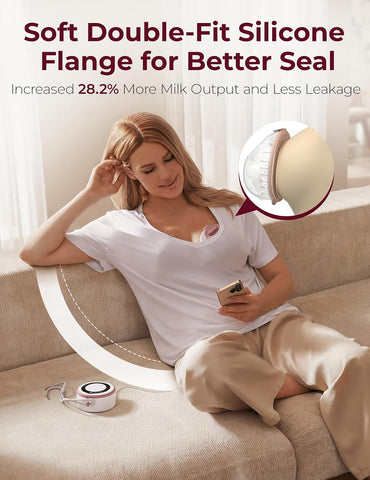 Momcozy V1 Pro Wearable Breast Pump, Hospital-Grade Pocket Primary Pump