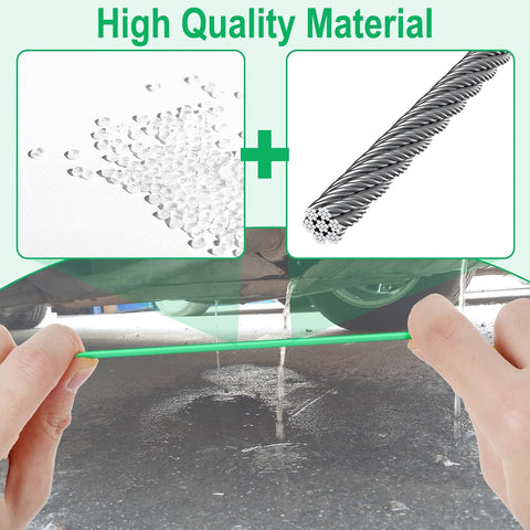 Auto Sunroof Drain Cleaning Tool, 120 Inch Flexible Tube Cleaning Brush